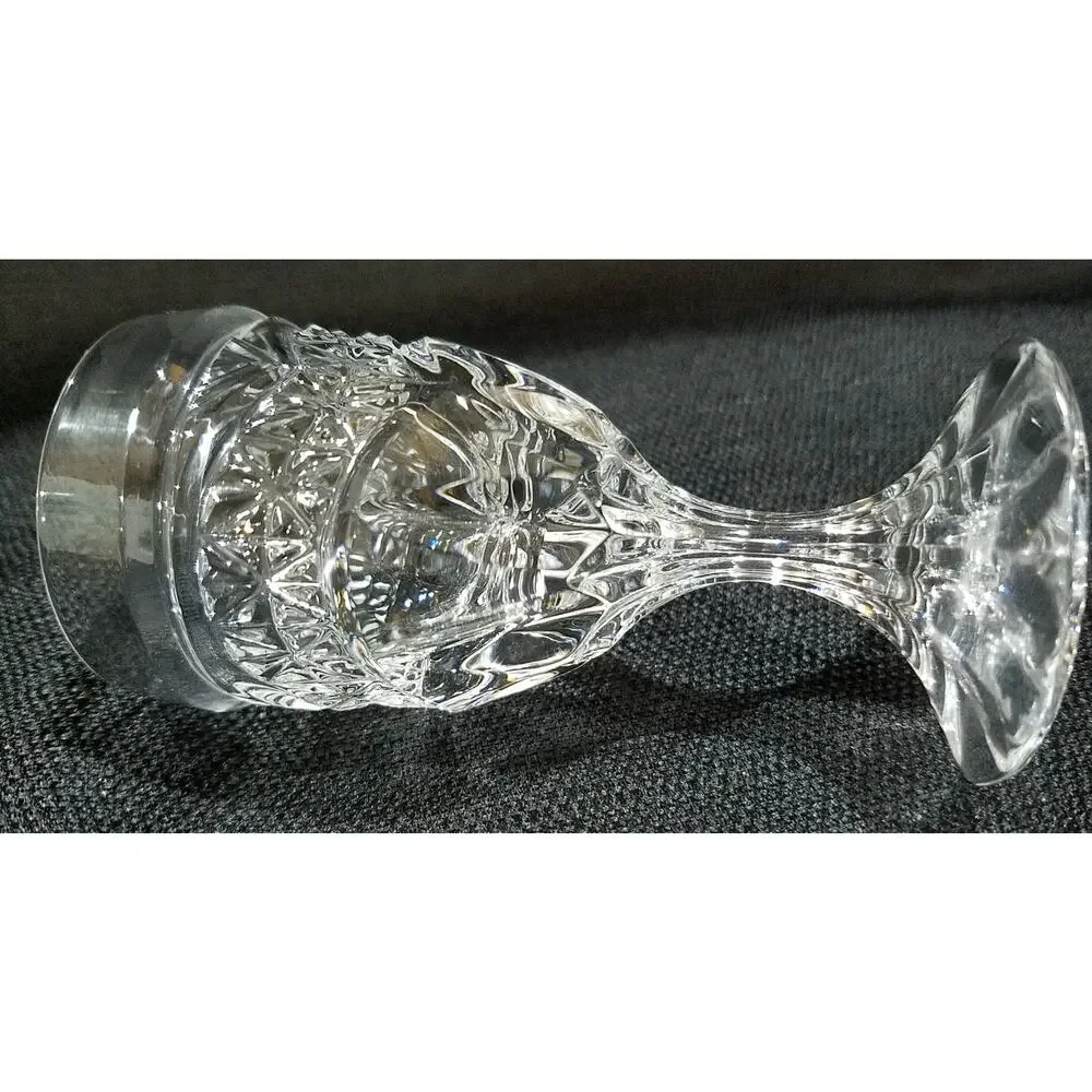Single Cut Glass Cordial / Ring Holder